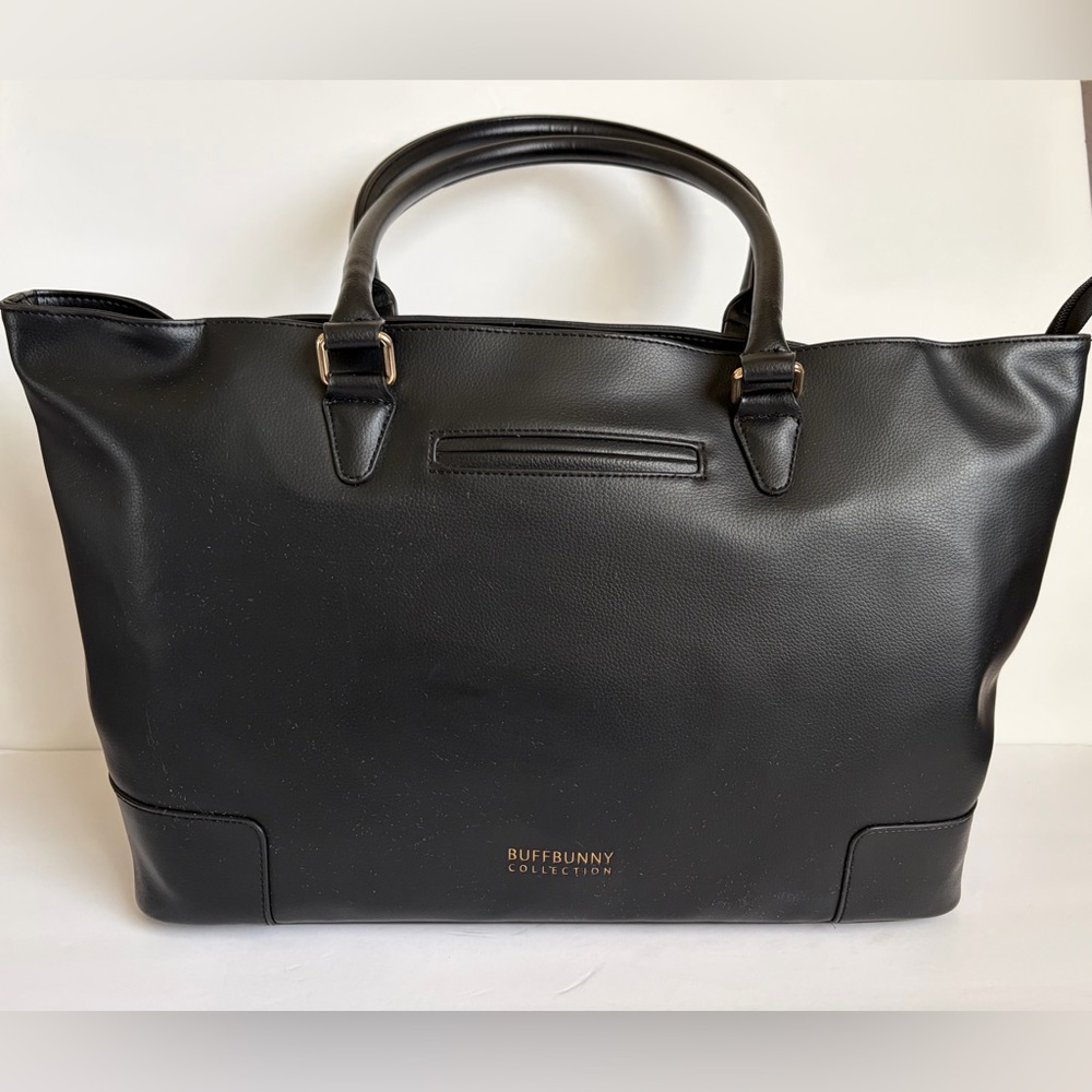 BuffBunny Black Tote Bag